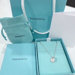 Tiffany & Co. Silver Heart Pendant Necklace